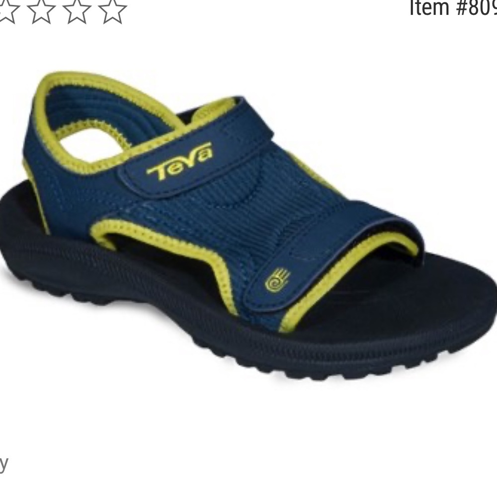 Teva | Psyclone 2 Toddler Sandals Navy Yellow 12 - Picture 1 of 8